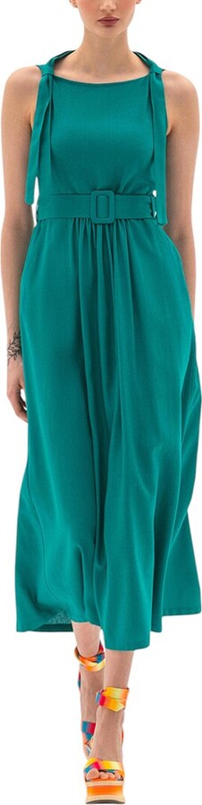 BGL Linen-Blend Dress