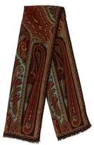 Thumbnail for your product : Etro Cashmere Paisley Scarf
