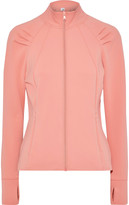Thumbnail for your product : Iris & Ink Pleated Scuba Track Jacket