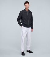 Thumbnail for your product : Harris Wharf London Reverse-loopback jersey jacket