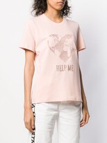 Thumbnail for your product : Alberta Ferretti Help Me T-shirt