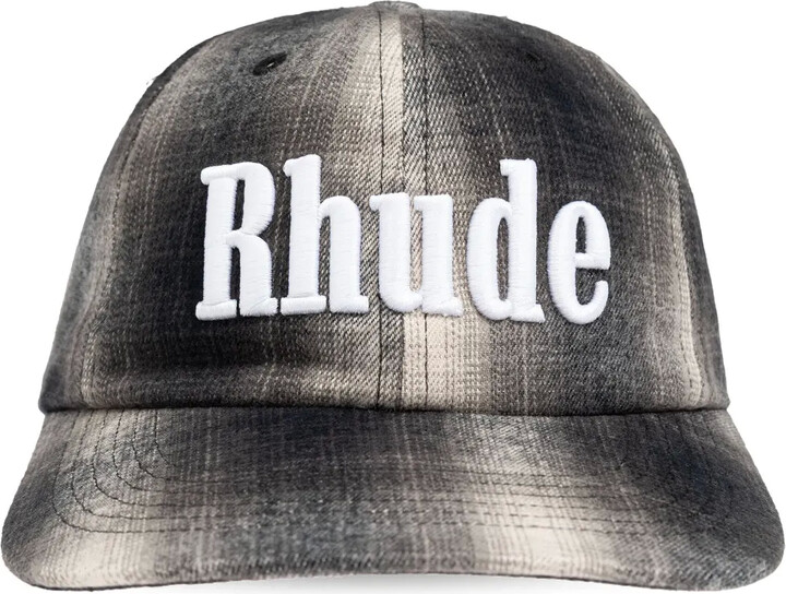 Rhude Embroidered-Logo Cap - ShopStyle Hats