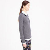 Thumbnail for your product : J.Crew Collection cashmere long-sleeve T-shirt in thin stripe
