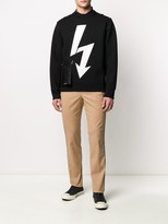 Thumbnail for your product : Neil Barrett Side Stripe Chinos