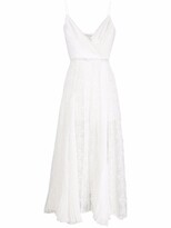 Thumbnail for your product : Ermanno Scervino Sleeveless Lace-Panel Dress