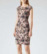 Thumbnail for your product : Reiss Louie PRINTED BODYCON DRESS
