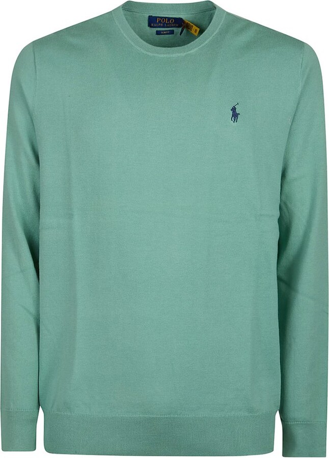 Polo Ralph Lauren Logo-Embroidered Crewneck Jumper
