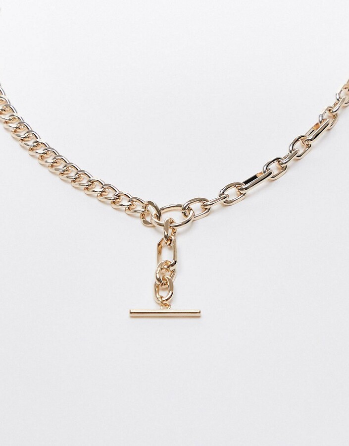 9ct Yellow Gold Belcher Chain with T-Bar Enquire About Similar