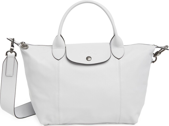 Longchamp Le Pliage Leather Top Handle Bag ShopStyle