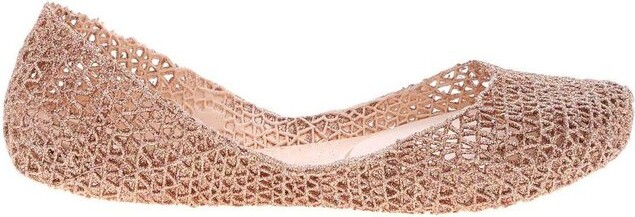 Melissa Campana Pierced Flat Shoes