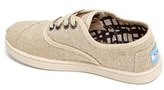 Thumbnail for your product : Toms 'Cordones - Youth' Burlap Slip-On (Toddler, Little Kid & Big Kid)