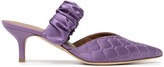 Thumbnail for your product : Malone Souliers Matilda 65mm quilted mules