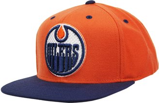 Reebok NHL Edmonton Oilers Multi Color Flat Brim Snapback Cap