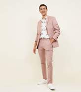 Thumbnail for your product : New Look Pink Slim Fit Suit Trousers