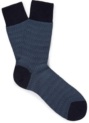 Falke Patterned Cotton-Blend Socks
