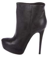 Thumbnail for your product : Ballin Classic Leather Platform Ankle Boots w/ Tags