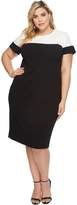 Thumbnail for your product : Adrianna Papell Plus Size Stretch Crepe Sheath