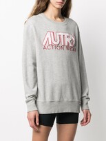 Thumbnail for your product : AUTRY Open Capsule logo-applique sweatshirt