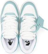 Thumbnail for your product : Off-White Out Of Office leather sneakers
