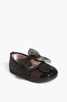 Thumbnail for your product : Stuart Weitzman 'Baby Bling' Crib Shoe (Baby & Walker)