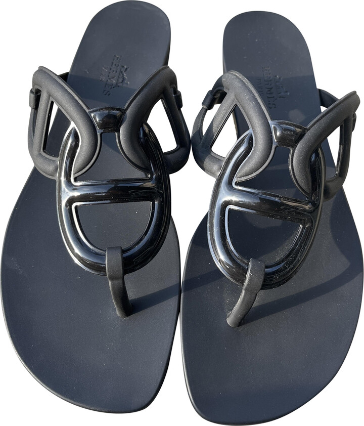 Hermes Beach flip flops ShopStyle