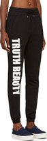 Thumbnail for your product : MSGM Black "Truth Beauty" Lounge Pants
