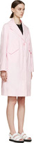 Thumbnail for your product : Carven Pink Woven Volume Coat