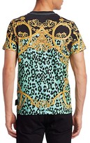 Thumbnail for your product : Versace Jeans Couture Leopard Baroque Print Tee