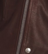 Thumbnail for your product : Rick Owens Dracu leather biker jacket