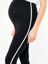 Thumbnail for your product : New Look 2 Pack Side Stripe Maternity Leggings - Black