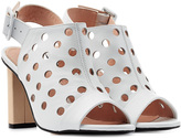 Thumbnail for your product : Robert Clergerie Old Robert Clergerie Perforated Leather Heels
