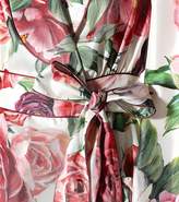 Thumbnail for your product : Dolce & Gabbana Floral silk wrap jacket