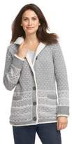 Thumbnail for your product : L.L. Bean Lined Sherpa-Trimmed Hoodie, Fair Isle