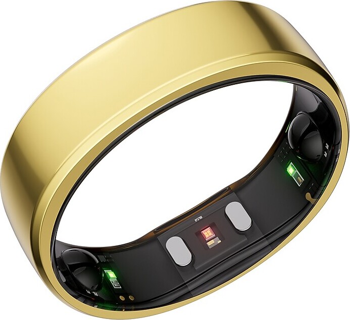 RingConn Gen 2 Ultra-Thin Smart Ring - Size Before You Buy - Size 14, Royal Gold (123031403)