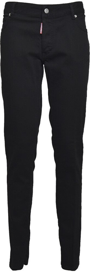 DSQUARED2 Black Denim Twiggy Jeans