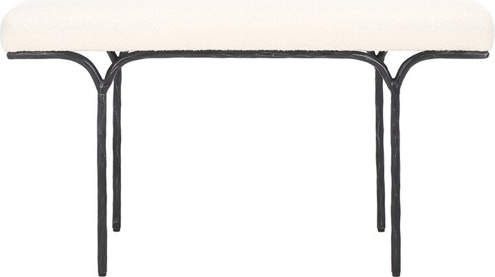 Safavieh Couture Marvin Boucle 36in Bench