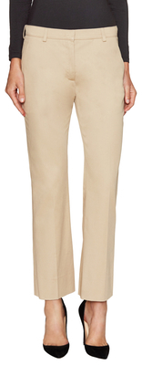 Prada Cotton Solid Flared Trouser