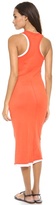 Thumbnail for your product : Enza Costa Bold Double Racer Dress