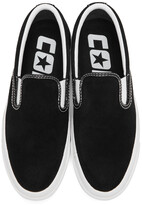 Thumbnail for your product : Converse Black Suede One Star Slip-On Sneakers
