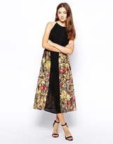 Thumbnail for your product : Traffic People Blooms of the Forest Silk Dress