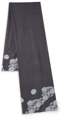 Bindya Evening Lace Wool & Silk Scarf
