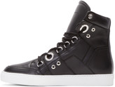 Thumbnail for your product : Diesel Black Gold Black Leather High-top Sneakers