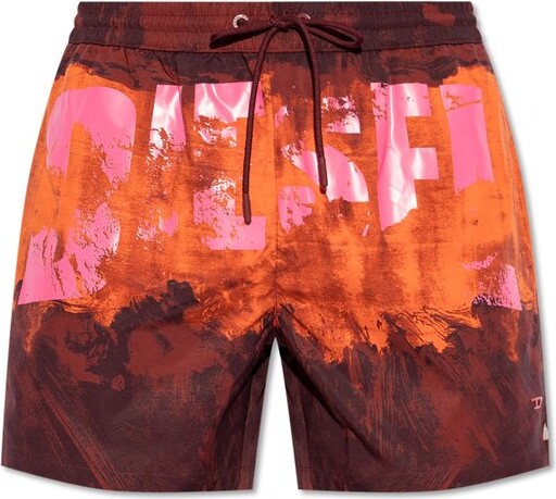 Diesel Ken-37-D-Pop Drawstring Swim Shorts