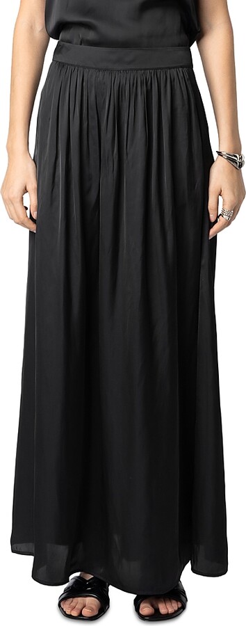 Zadig & Voltaire Jady Satin Skirt