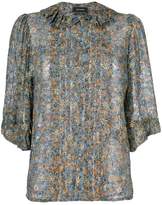 Isabel Marant floral printed blouse