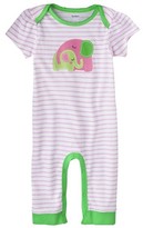 Thumbnail for your product : Gerber Newborn Girls' Elephant Coverall and Jacket Set - Green/Pink