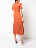 Thumbnail for your product : ALEXACHUNG Floral Embroidered Shirt Dress