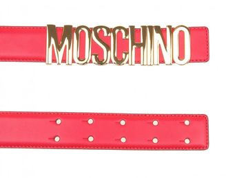 Moschino Red Belt