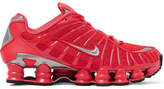 Thumbnail for your product : Nike Shox TL Mesh and Rubber Sneakers - Men - Red