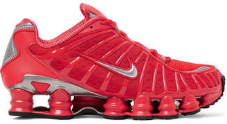 Nike Shox TL Mesh and Rubber Sneakers - Men - Red